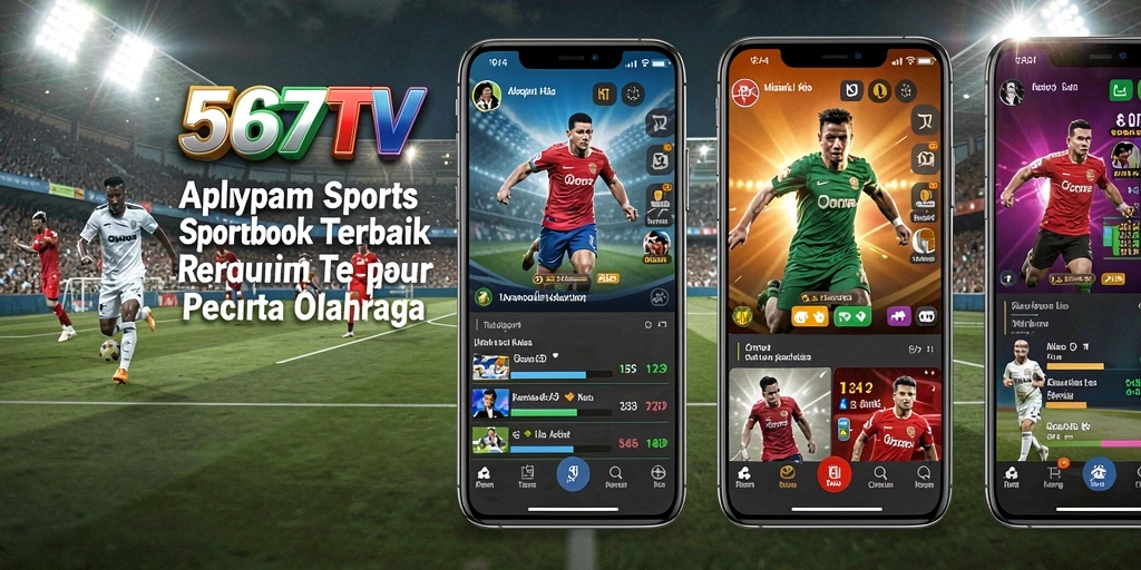 Screenshot gameplay utama dari aplikasi Sportsbook 567TV.