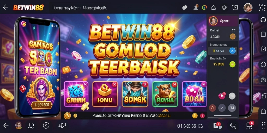 Tangkapan layar menunjukkan gameplay menarik dari Slot BETWIN88.