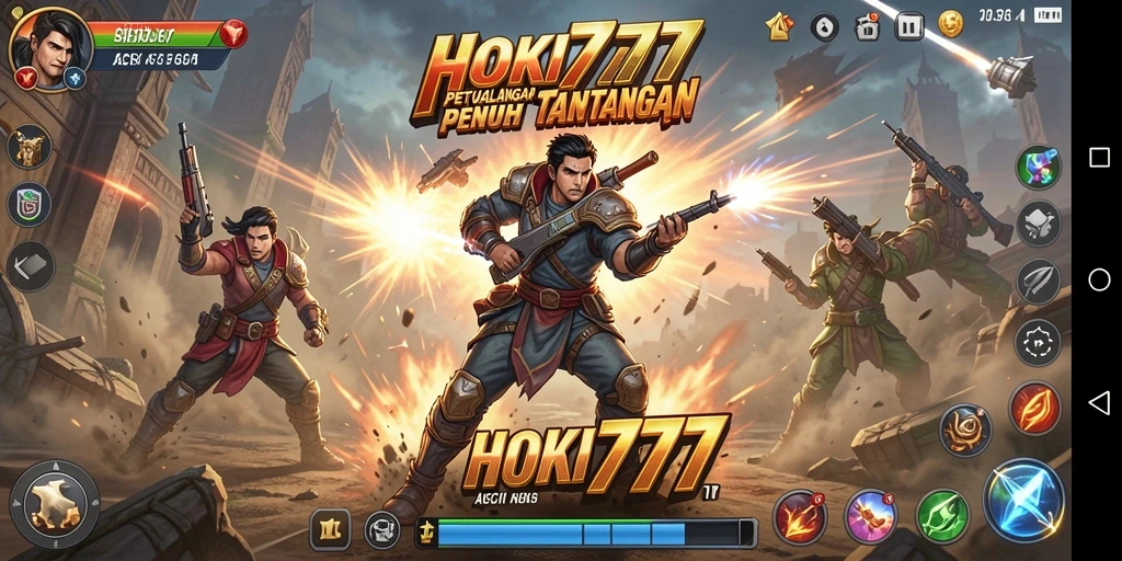 Screenshot HOKI777 menampilkan aksi seru dan grafis yang memukau.