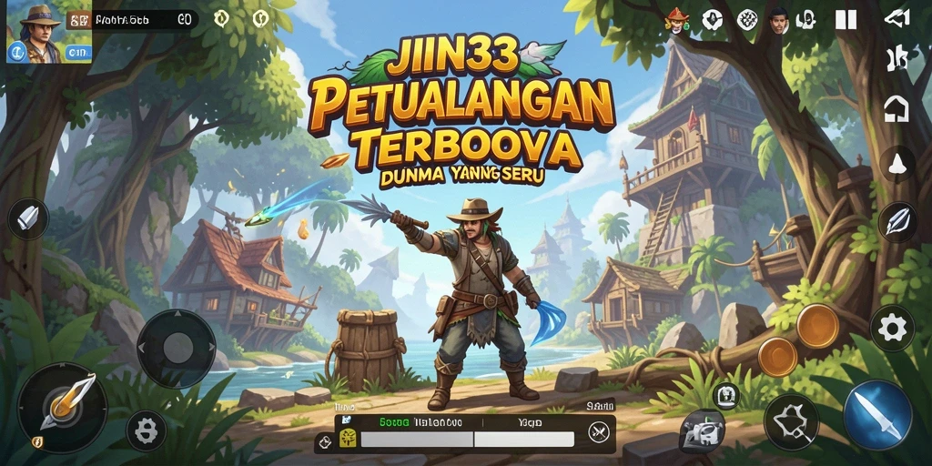 Gameplay JIN33 yang menakjubkan dalam dunia terbuka.
