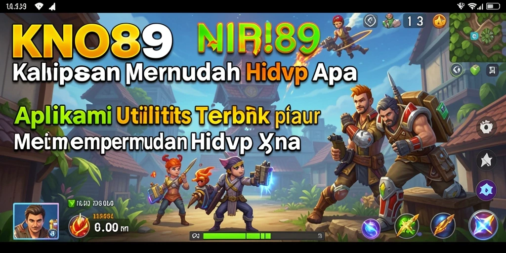 Tampilan antarmuka KNO89 yang sederhana dan efektif untuk utilitas.
