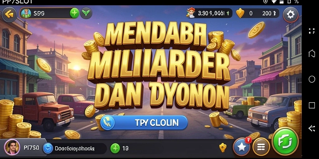 Screenshot gameplay PP7SLOT dengan elemen Tycoon yang menarik.