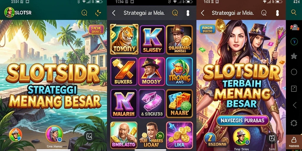 Tampilan gameplay SLOTSIDR yang seru dan penuh strategi.